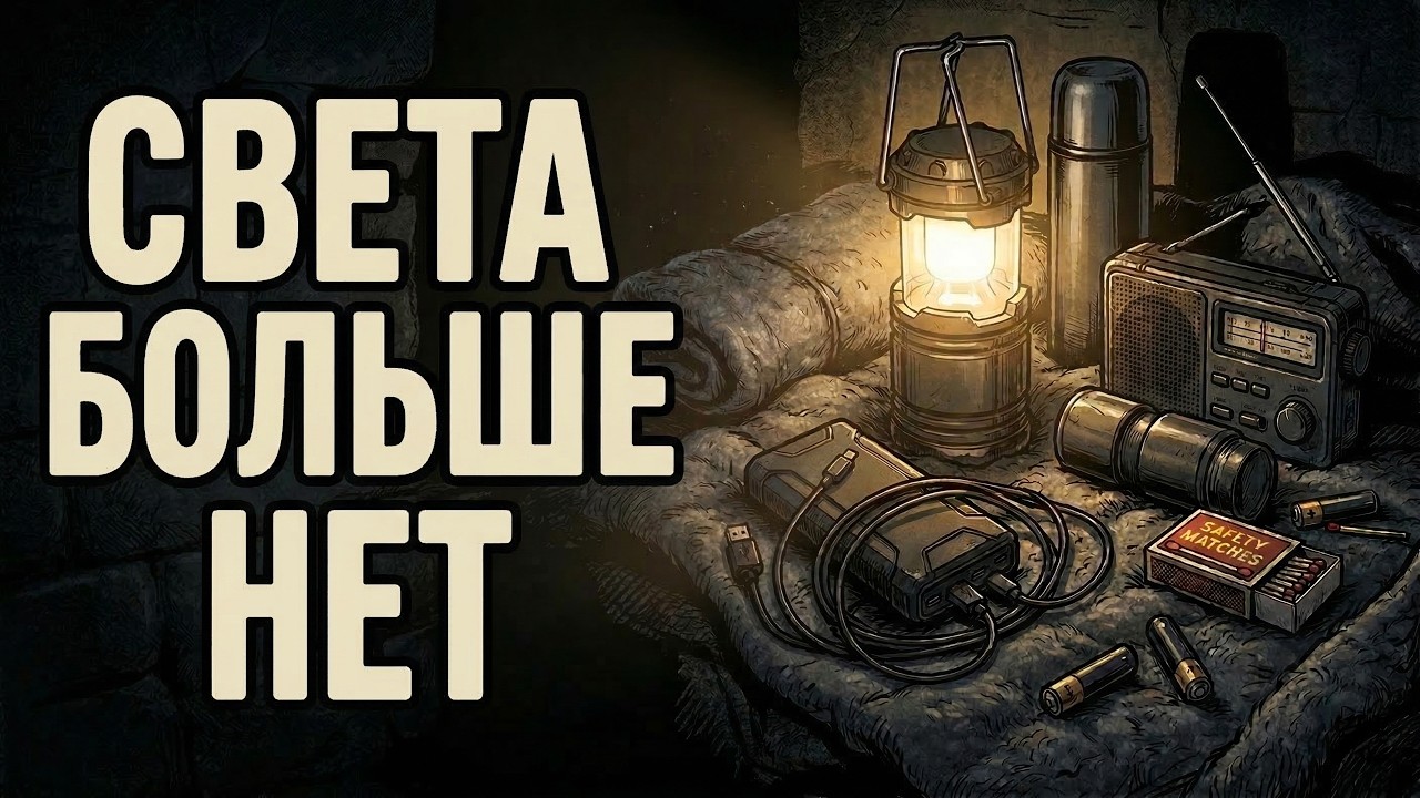 Что делать, если свет отключили надолго?