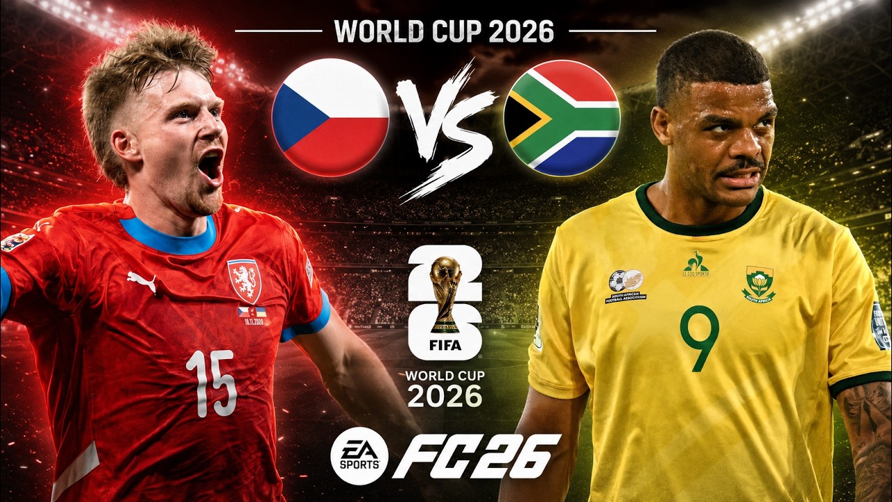 FC 26 CZ | Česko vs JAR - World Cup 2026 (skupina A) | PS5 |