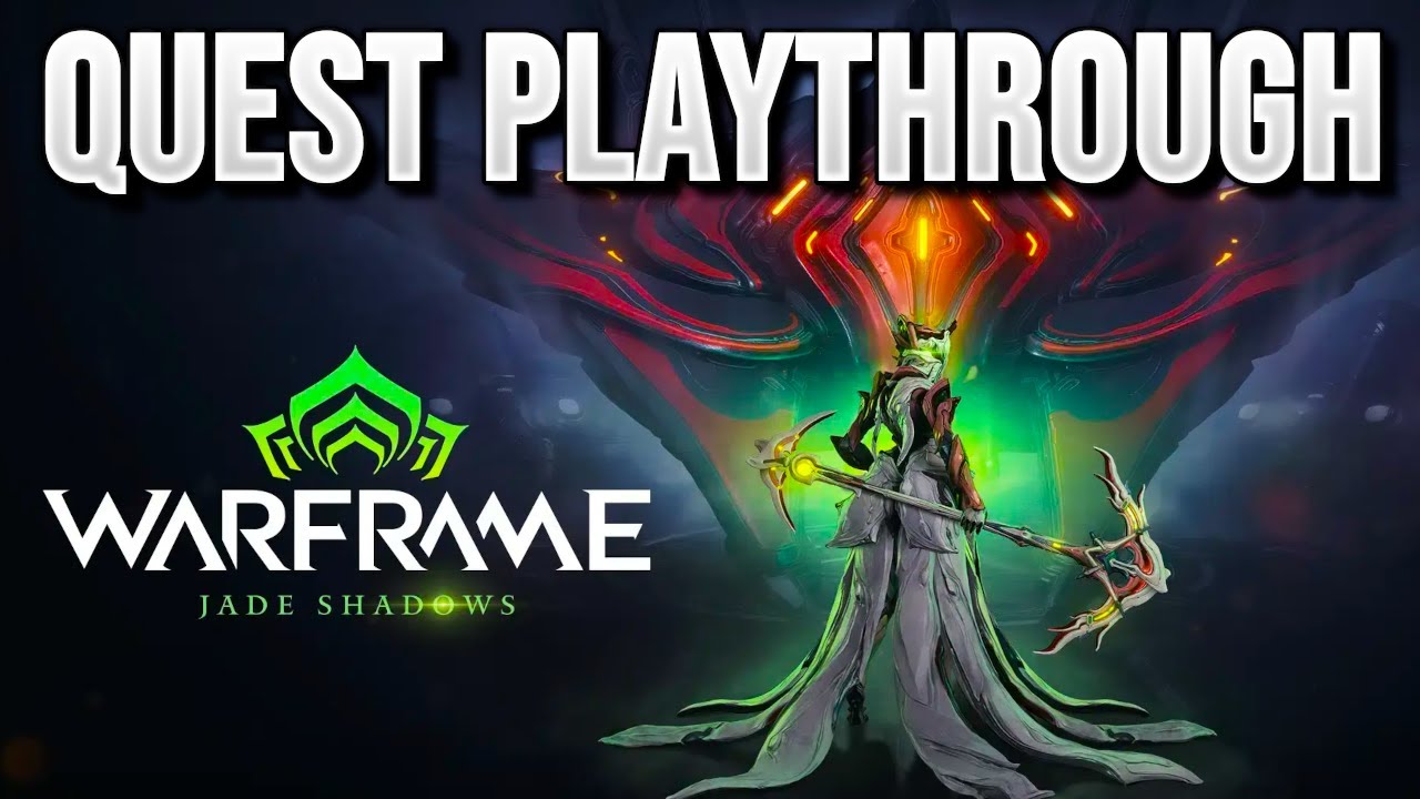 Warframe JADE SHADOWS Quest (Full Playthrough) 🎮 Warframe Gameplay German