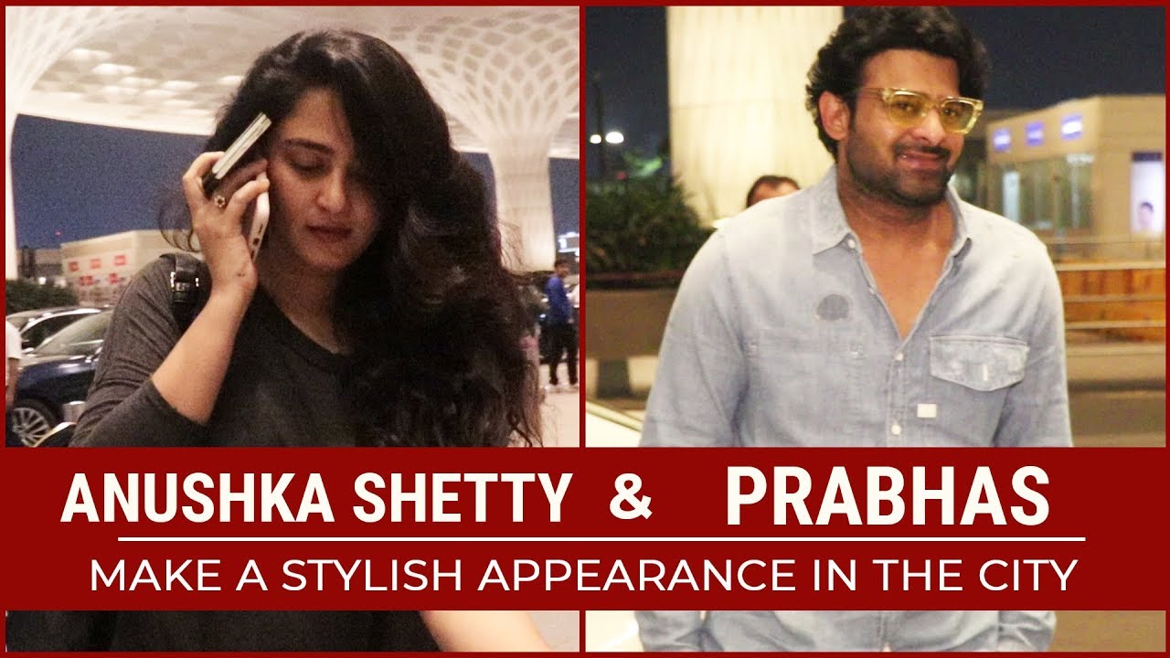Prabhas And Anushka Shetty Makes A Stylish Appreance At The Airport | Pinkvilla RAW