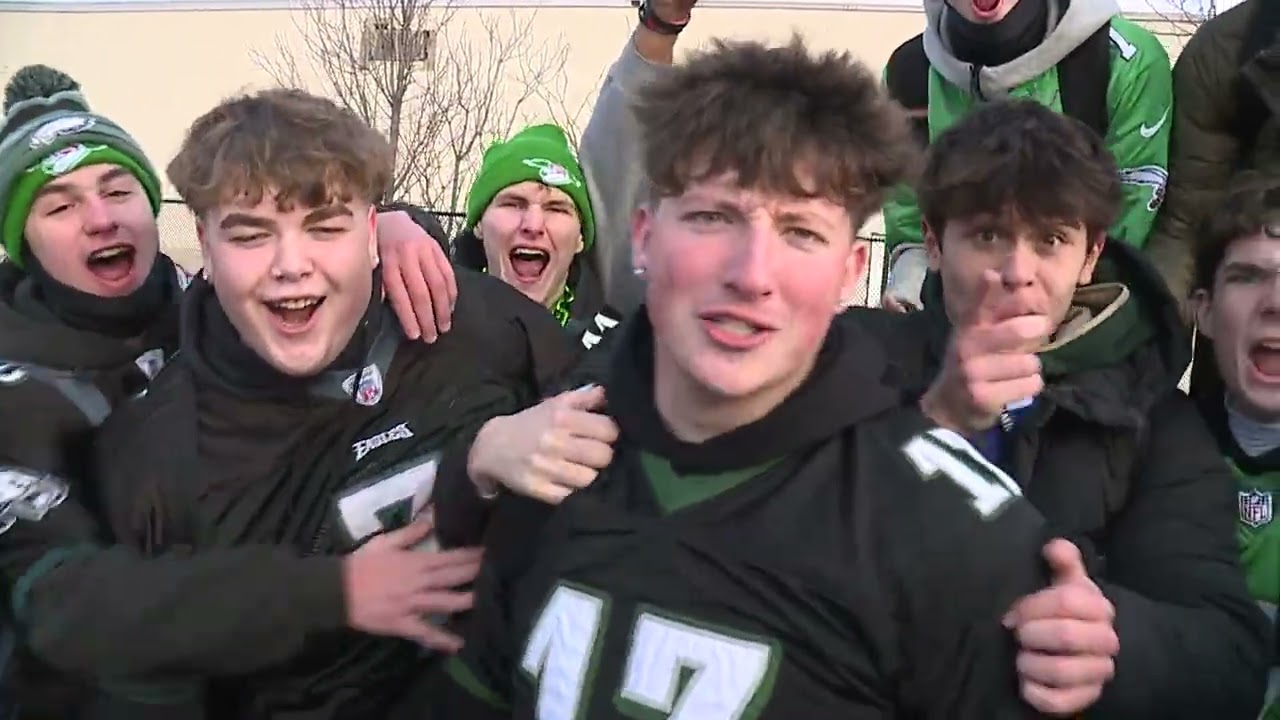 A Day at the Linc with Eagles Fans