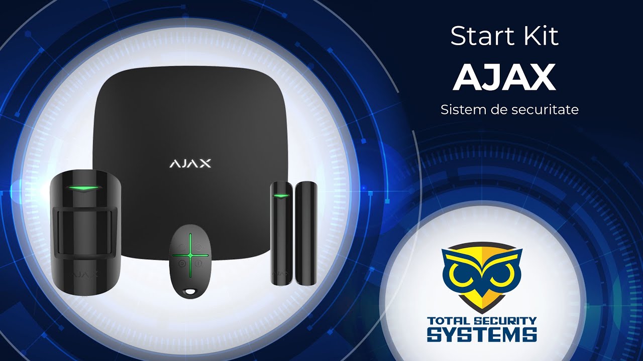 Unboxing si instalare Kit Ajax Start - sistem de securizare inteligent