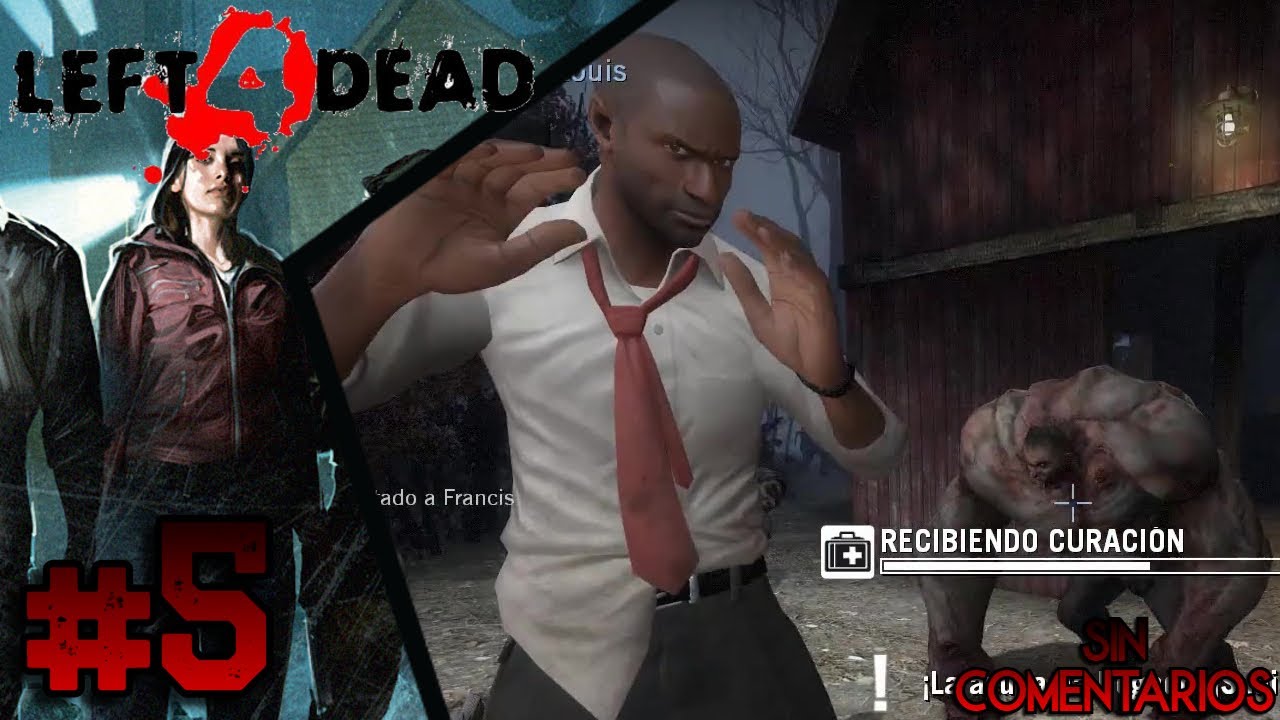 Left 4 Dead | #5 | Blood Harvest | Maldito Louis, casi acabaste con mi partida!! y mods bugiados