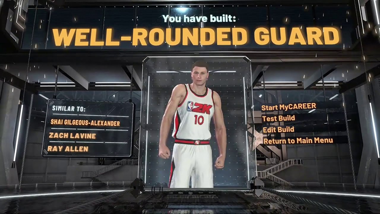 NBA 2k20 Well Rounded Shooting Guard Build