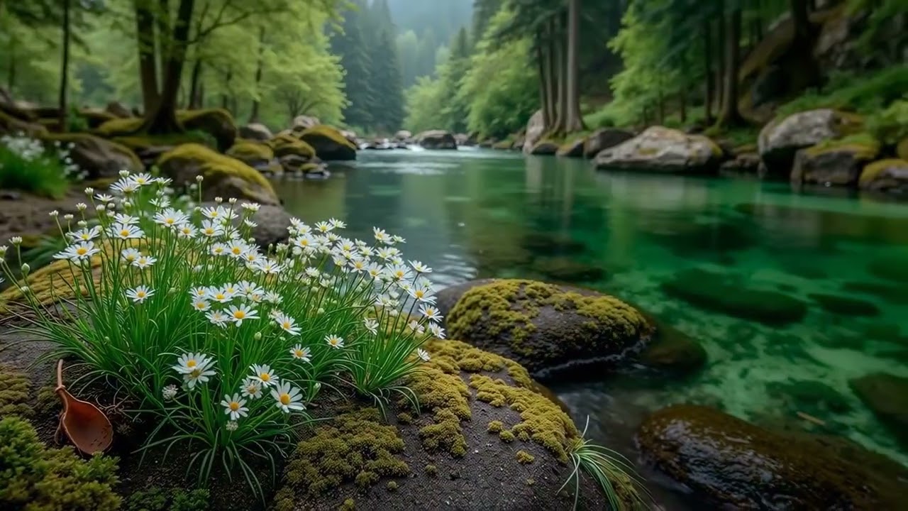 Глубокая лесная безмятежность и снятие стресса