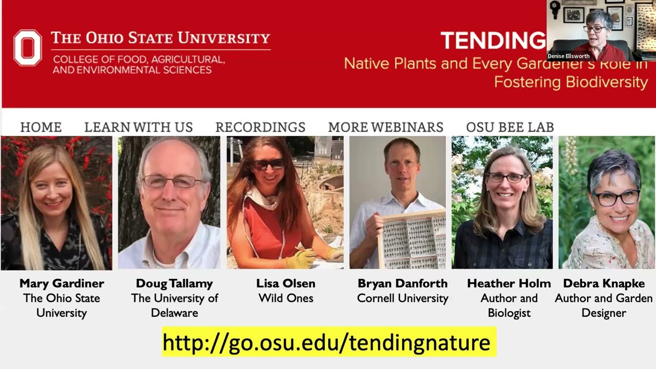 Doug Tallamy, Bringing Nature Home: The Importance of Native Plants