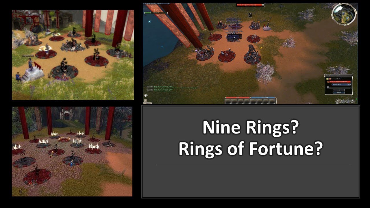 Best Place to Stand on the Rings for Lucky/Unlucky Title?