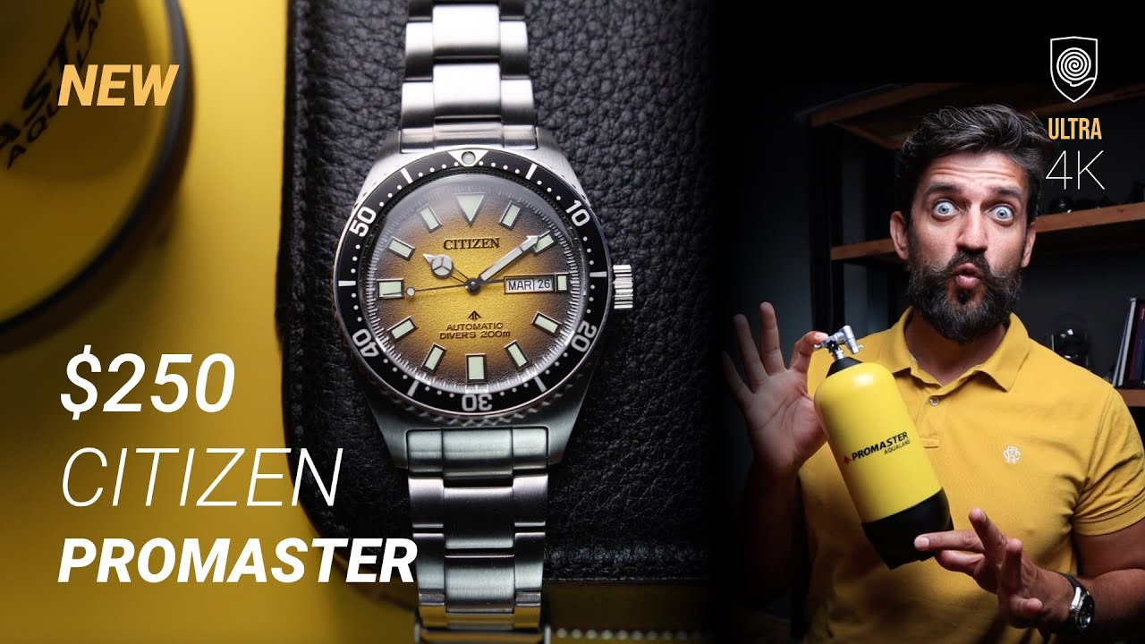 Непревзойденное соотношение цены и качества от Citizen с новым Promaster Diver!