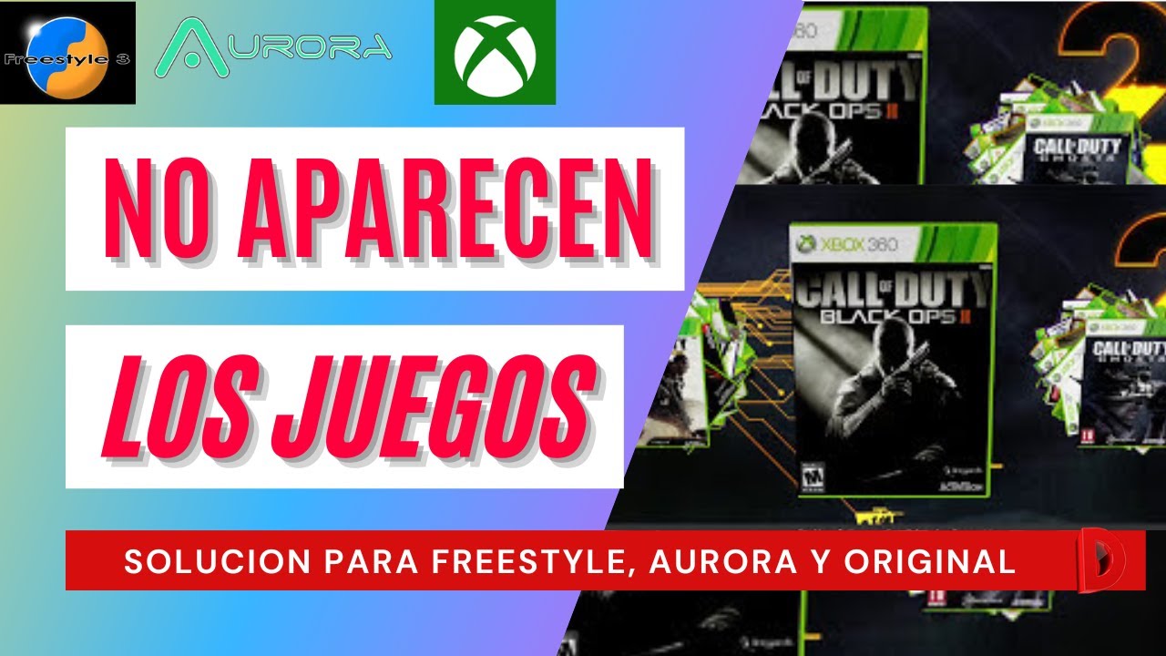 【Solución no aparecen los juegos】 【Como Crear Rutas】 para que aparezcan los juegos【Aurora freestyle】