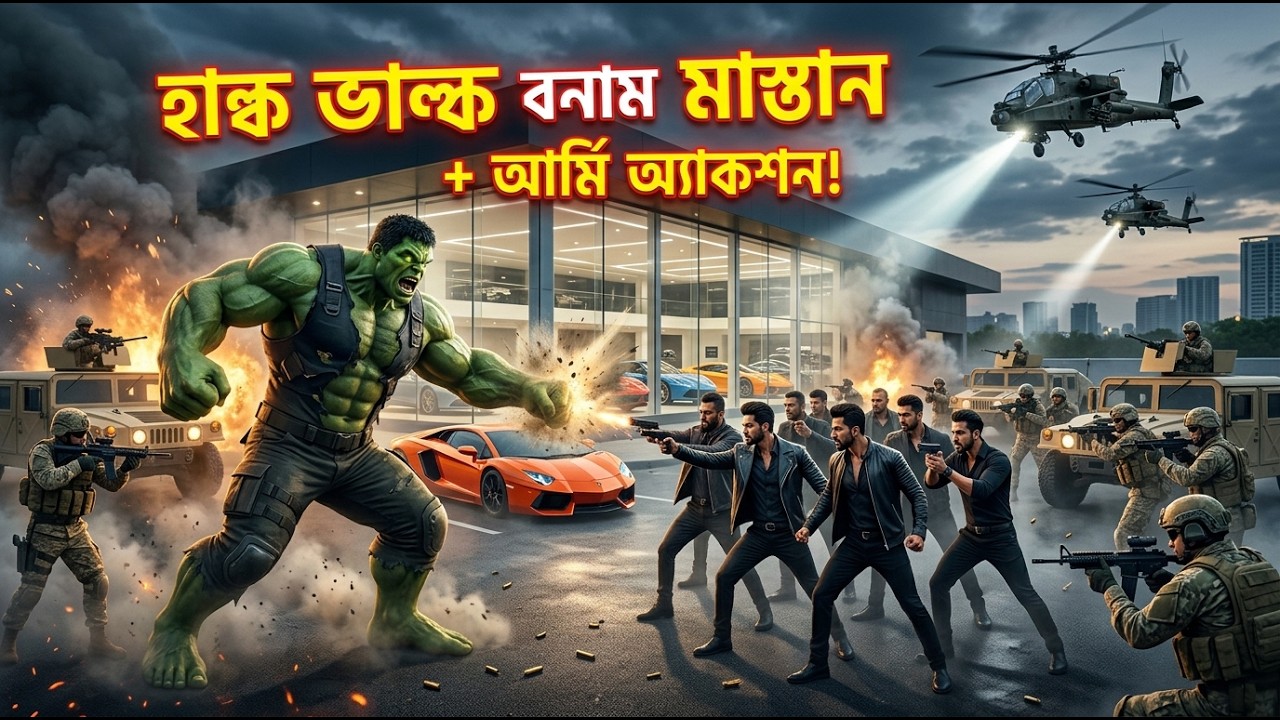 হাল্ক ও মাস্তানদের উত্তেজনা