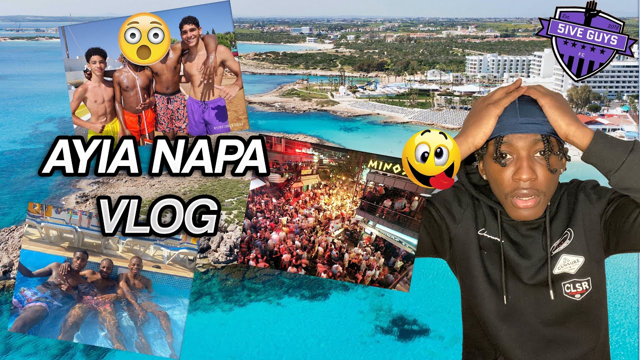 The SQUAD Went AYIA NAPA!!! | HOLIDAY VLOG!! (ft. MRTRENTZ & 5IVEGUYSFC!!!)