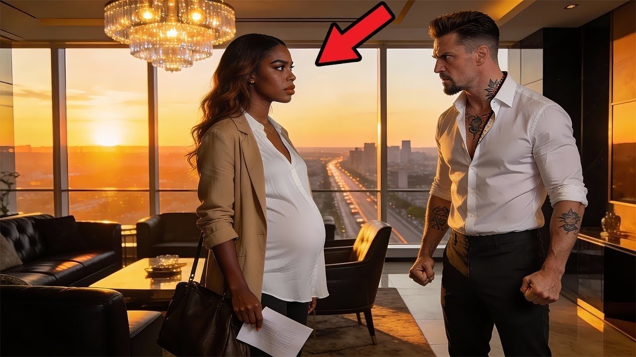 Ela esqueceu a bolsa no clube do chefe da máfia. Ele achou o teste de gravidez... Você ia conta