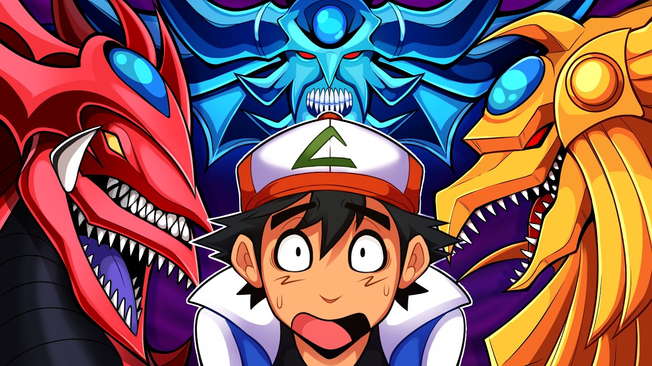 Покемон, но с карточками и монстрами Yu-Gi-Oh!