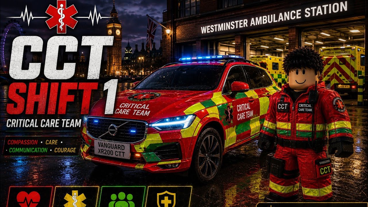 Critical Care Team | Shift #1 | Roblox Buckingham Palace