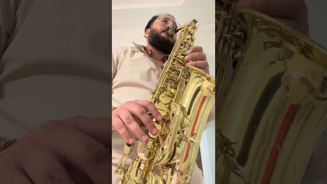 Tutorial la saxofon - Inimă cu foc în tine - lecție saxofon 11