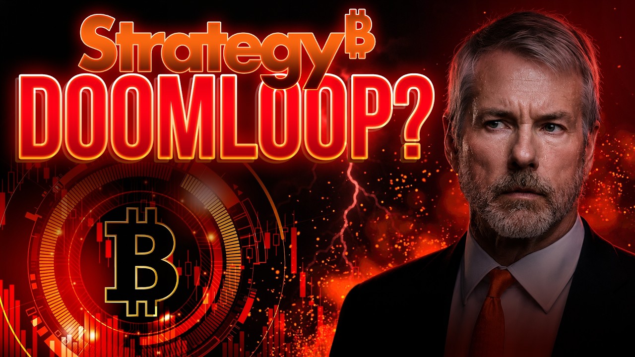 Майкл Сэйлор в замкнутом круге?🔥 Стратегия обвала $STRC, обрушивающая биткоин!?🚨