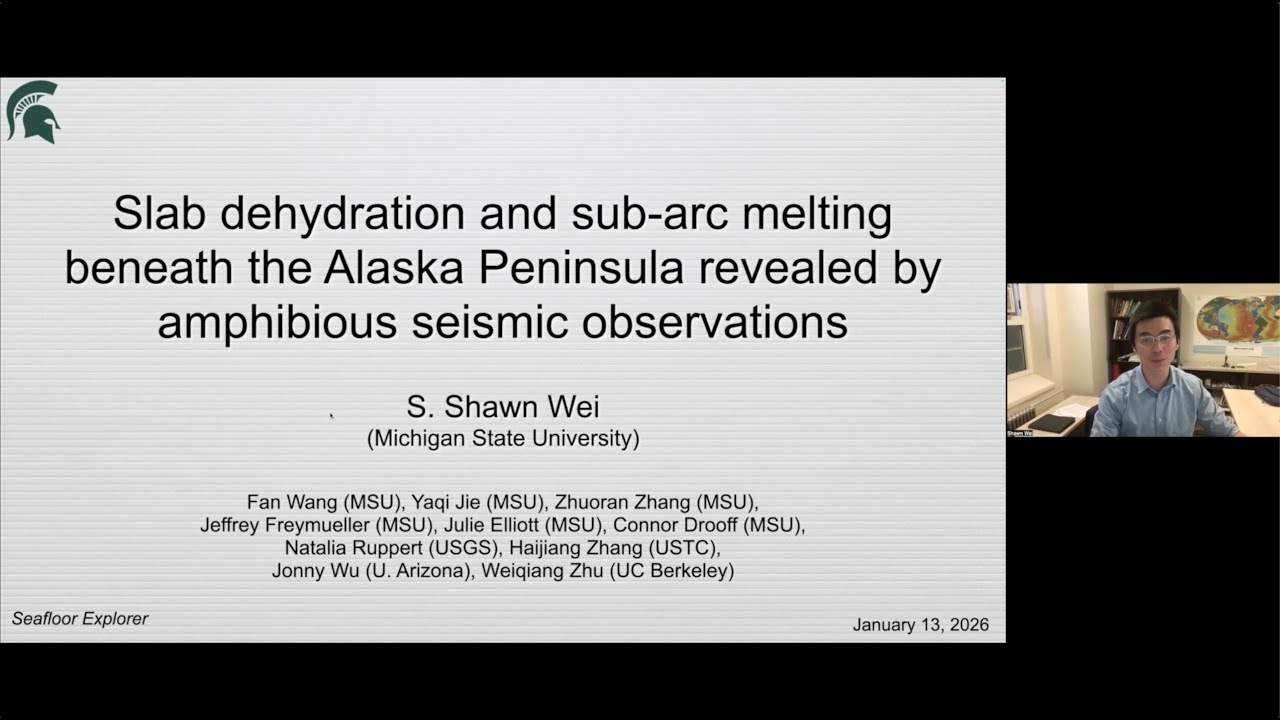 7.1 Shawn Wei - Slab dehydration and sub-arc melting beneath the Alaska Peninsula