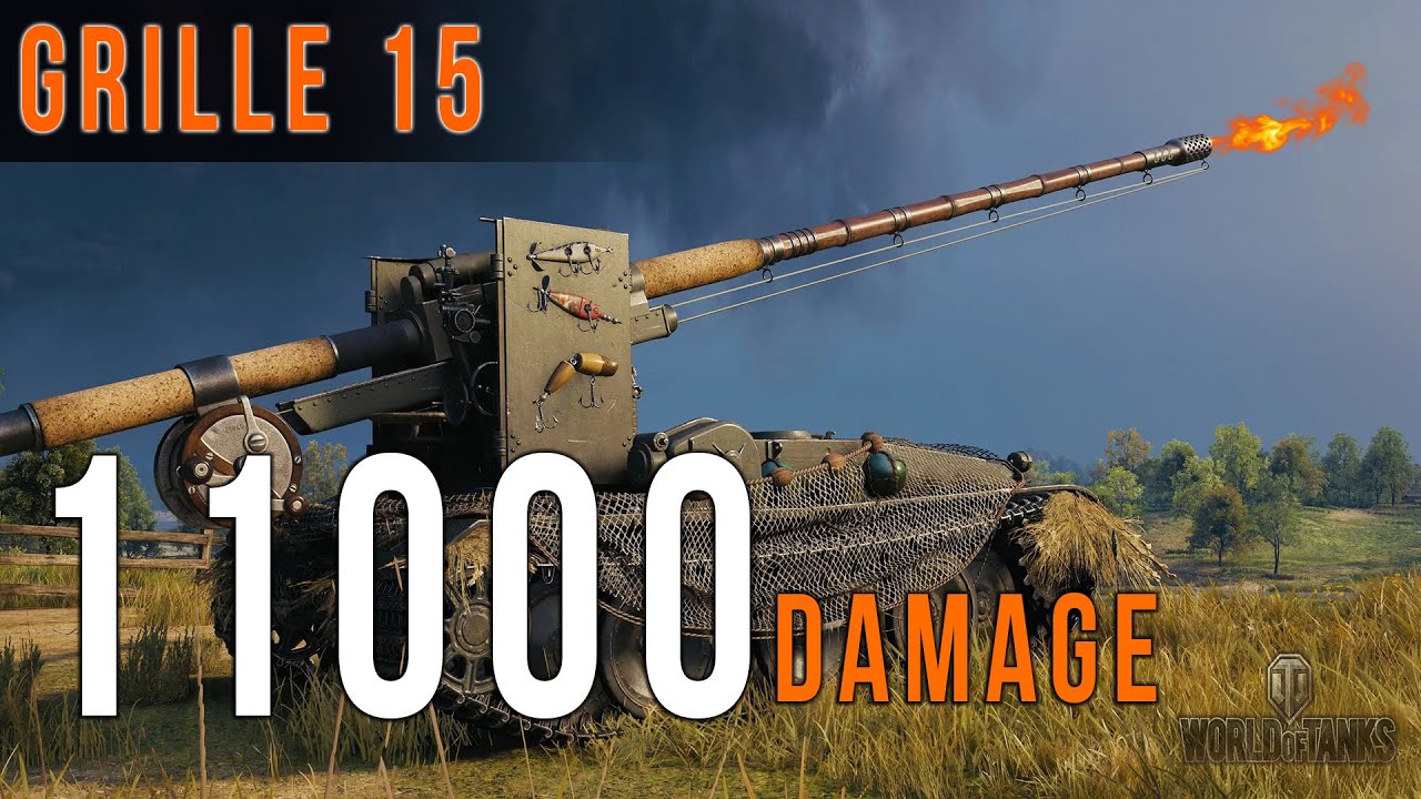 Precision. Power. Perfection. Grille 15 Drops 11K Damage! [World of Tanks] [Replays]