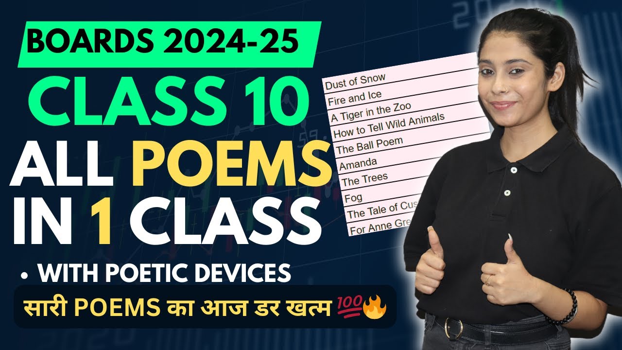 Class 10 All Poems | Explanation+ Q/A | Boards 2024-25 | सारी Poems का Revision एक साथ 🔥