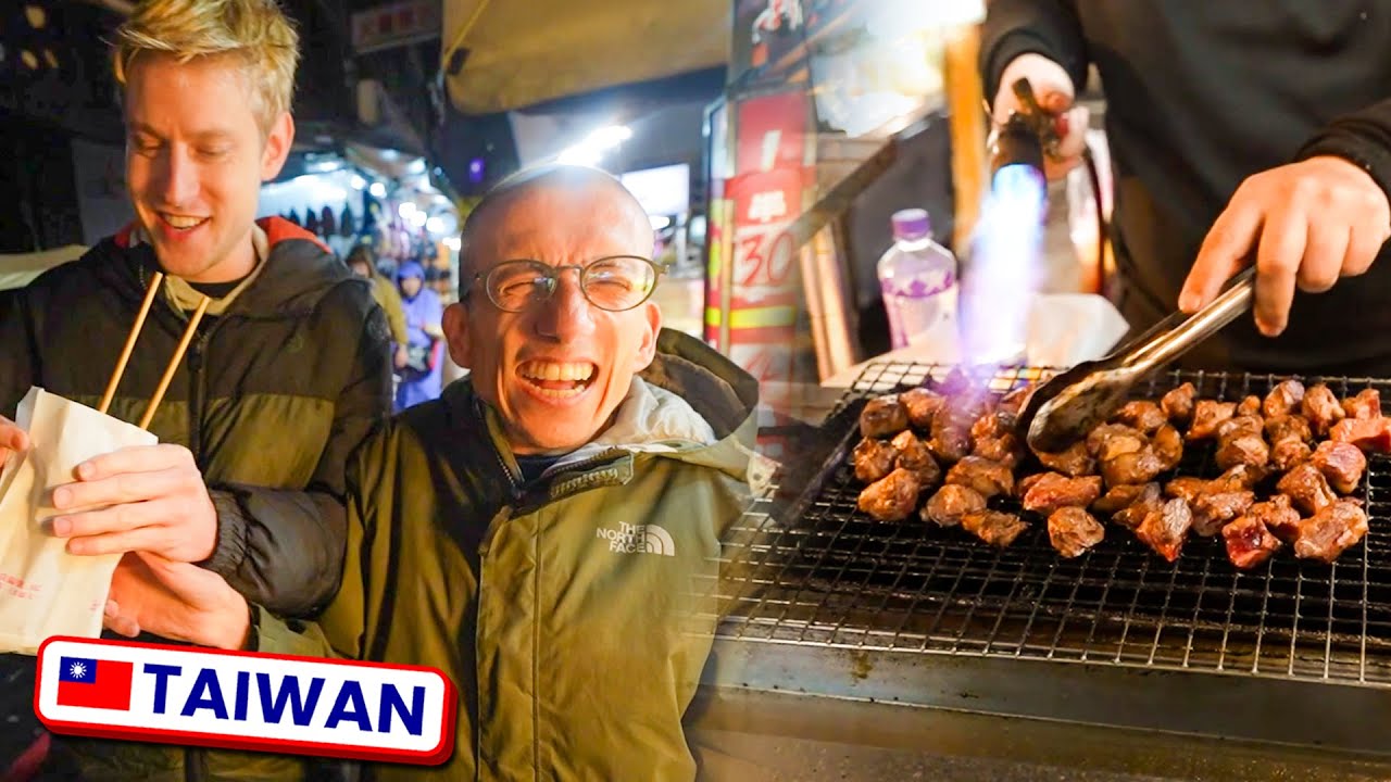 Wij Gaan Naar De GROOTSTE NIGHT MARKET Van Taiwan!