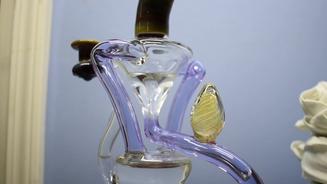 JoelsGlassArt Double-Uptake Floater Recycler 10