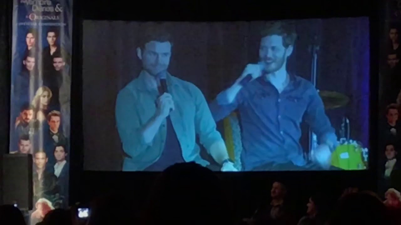 The Originals Convention- Joesph Morgan & Daniel Gillies Panel (Chicago)