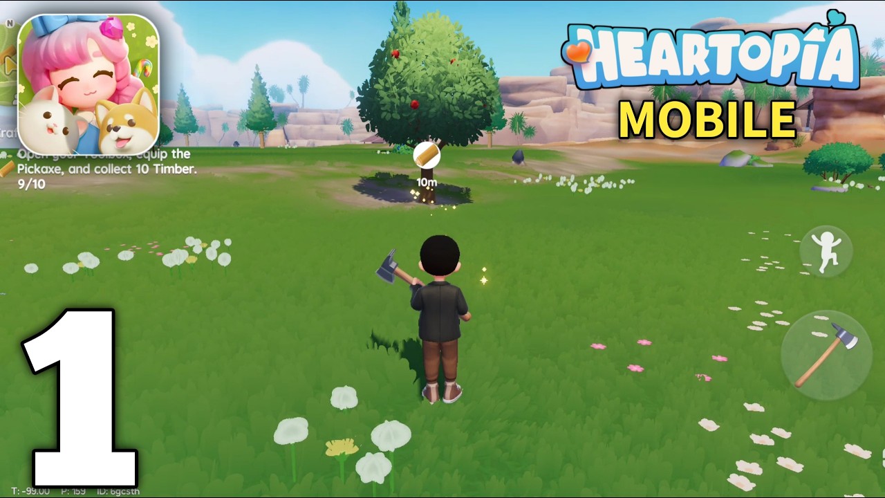 Heartopia Mobile Global Launch Gameplay Walkthrough Part 1 (iOS, Android)