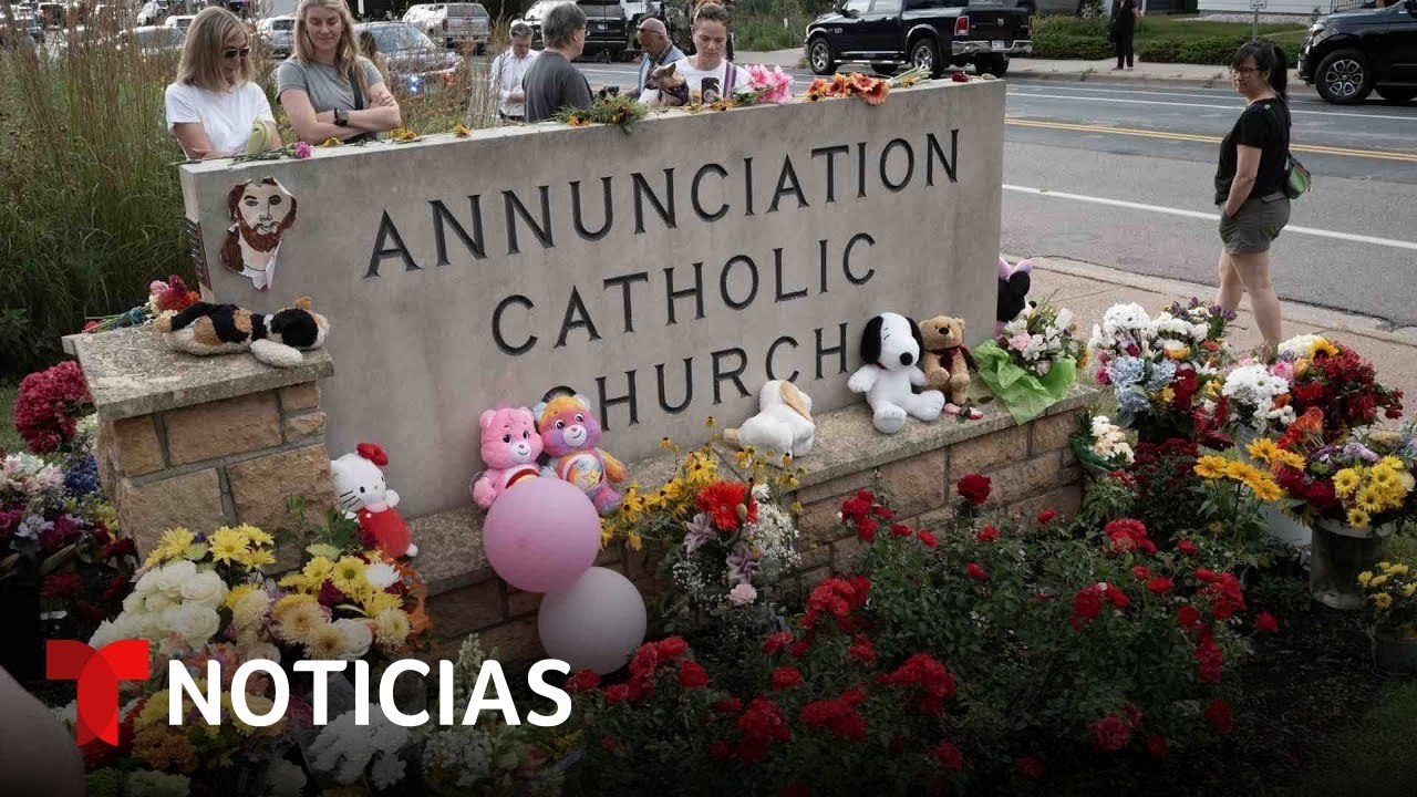 Identifican a los dos niños muertos en un tiroteo en un colegio de Minneapolis | Noticias Telemundo