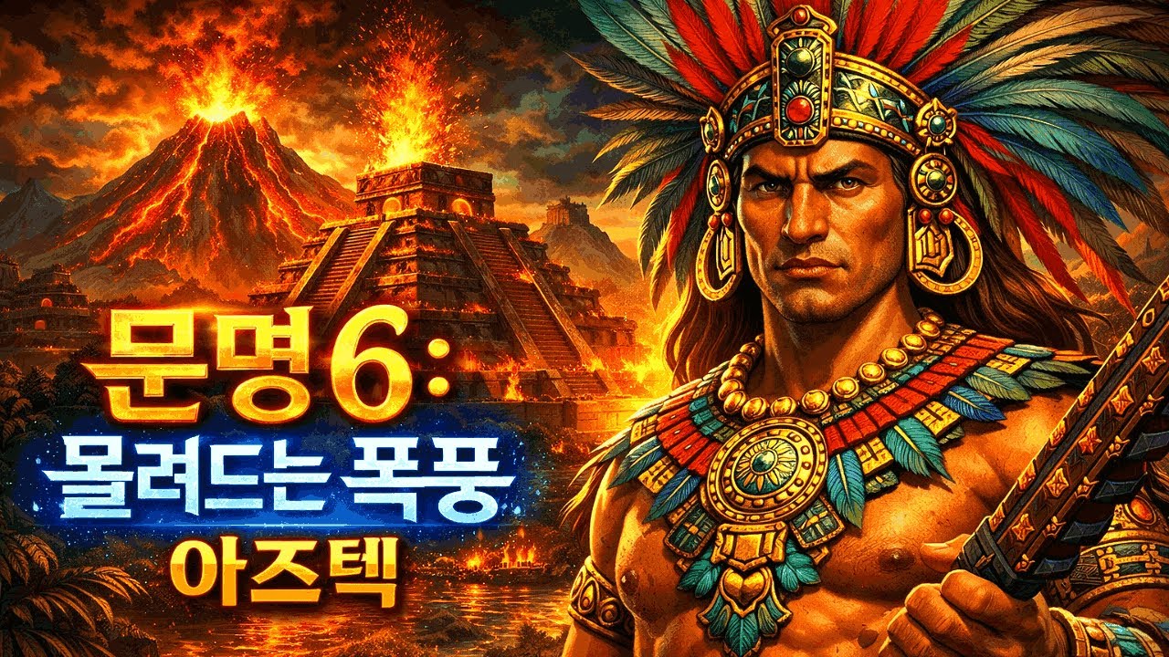 미국 보내버린 인생 첫 문명 6: 몰려드는 폭풍(Sid Meier's Civilization VI: Gathering Storm) 아즈텍 게임 플레이