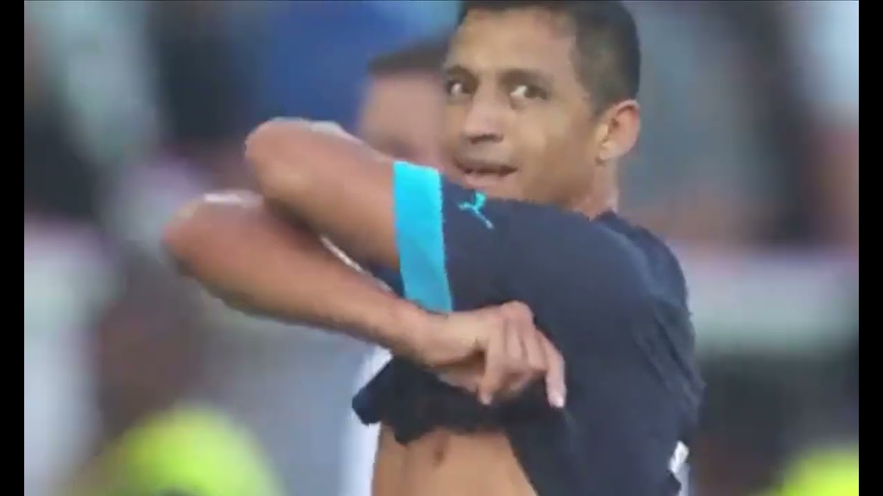 Thierry Henry a demandé le maillot d'Alexis Sanchez à la fin du match Aja - OM