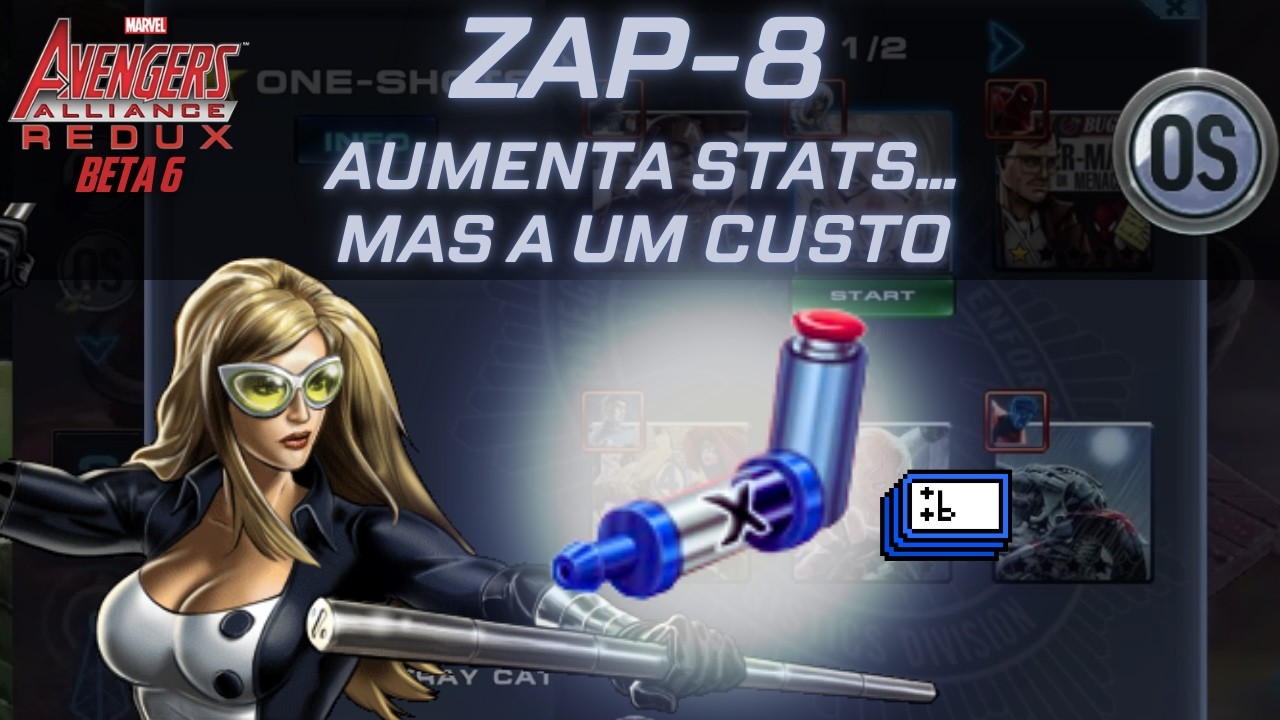 ZAP-8 (I, II, III, IV e V) | Marvel Avengers Alliance Redux