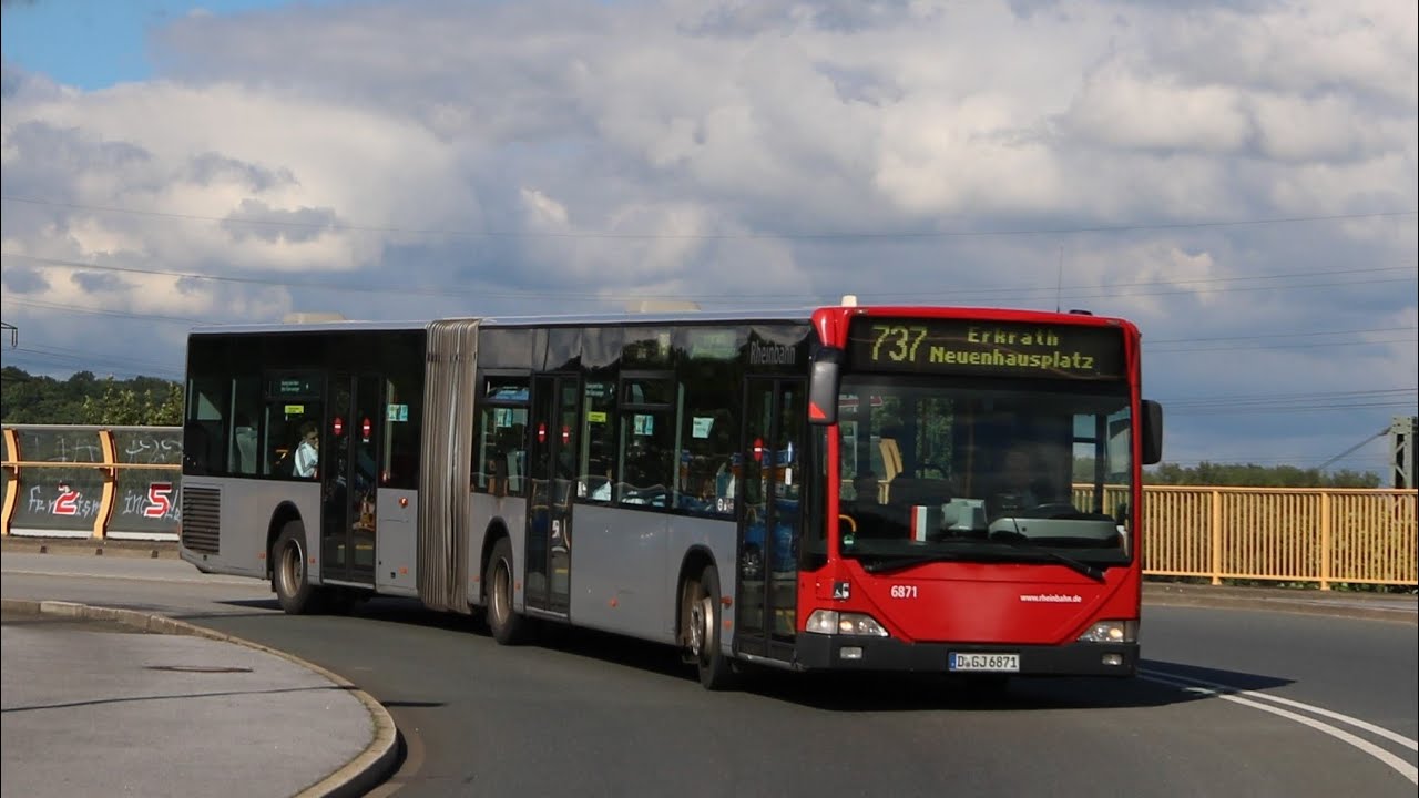 [Mitfahrt] MB O 530 G D-GJ 6871 der Rheinbahn auf der 730
