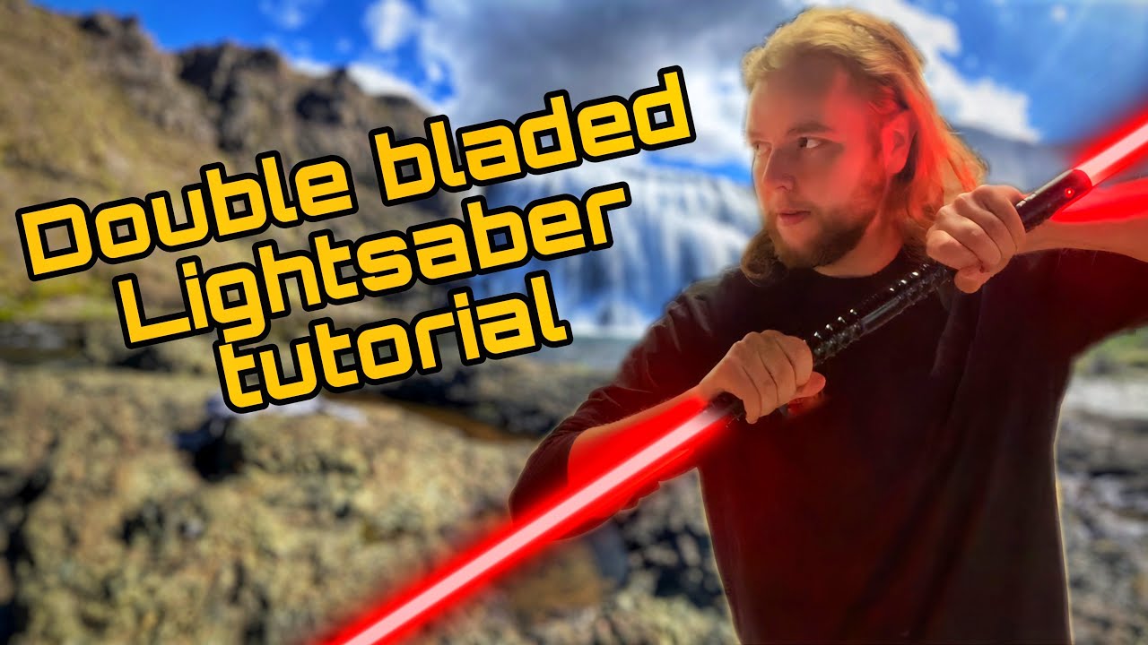 Double Bladed lightsaber tutorial: beginner tricks