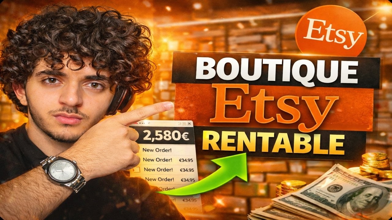 Comment lancer une boutique Etsy rentable en 2026 (Guide débutant)