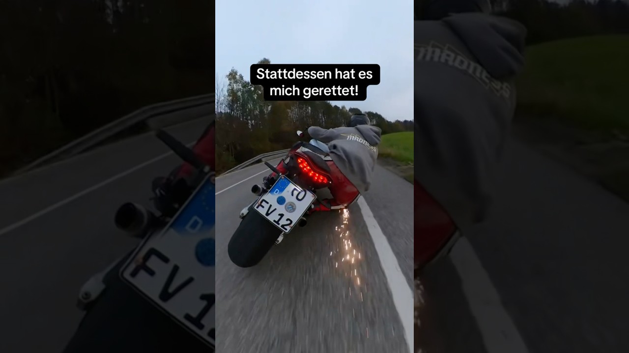 Motorrad fahren hat mein Leben verändert und hat mich gerettet. 