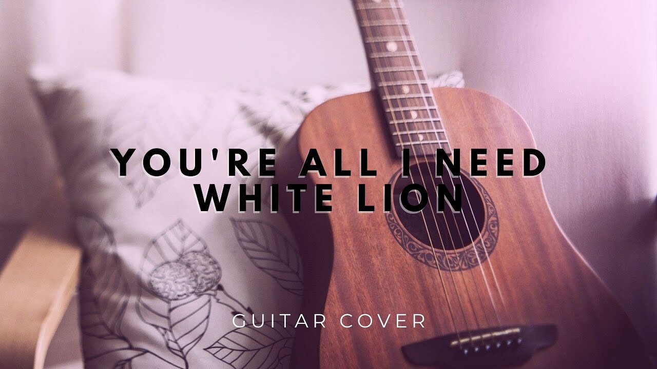 White Lion - You're All I Need (Guitar Cover) Easy Chords