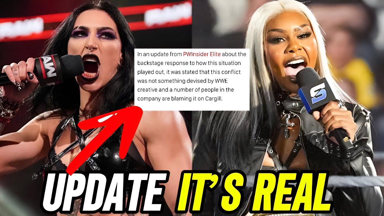 This Jade Cargill Beef With Rhea Ripley Is Actually Real