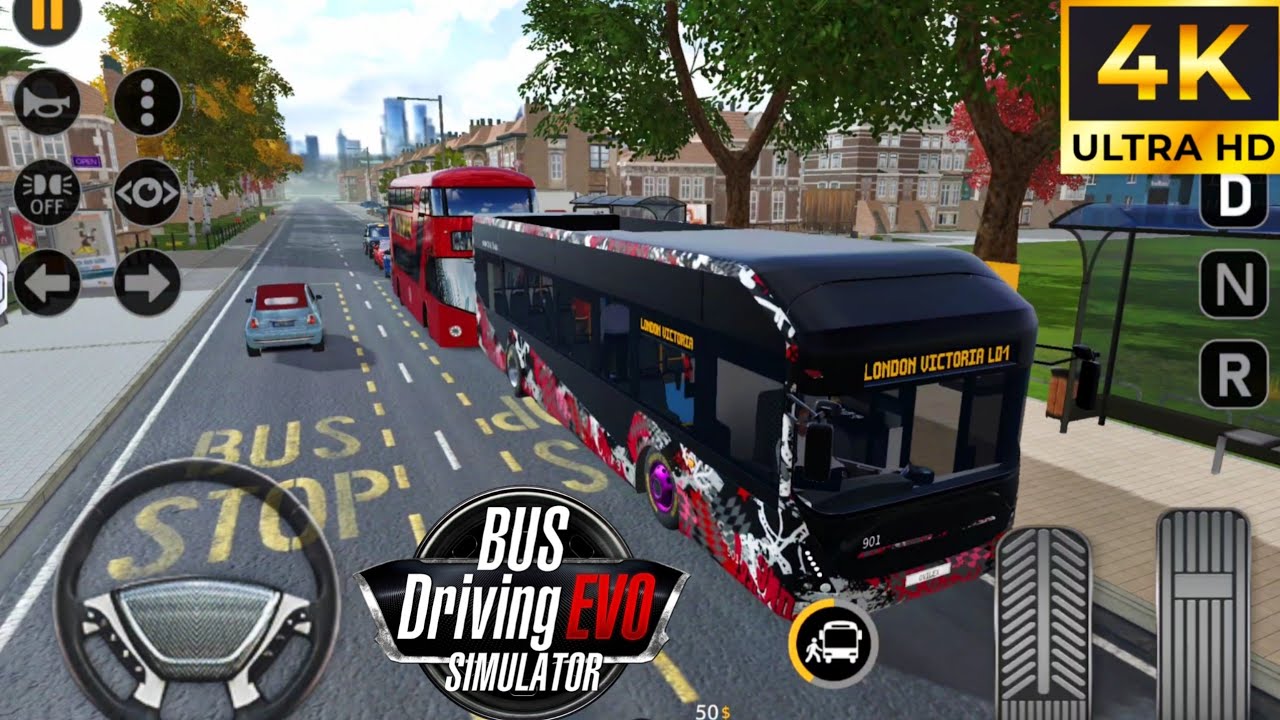 Bus Simulator EVO 2026 - Bus Games - New Hyper Electric Bus 🚌🚦🚍 London Route 01 - Android Gameplay 