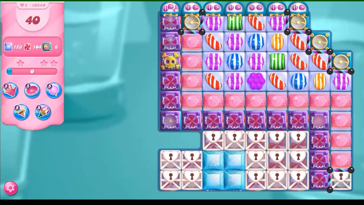 Candy crush saga level 10540 | Candy crush saga special level 10540 | Candy crush lover