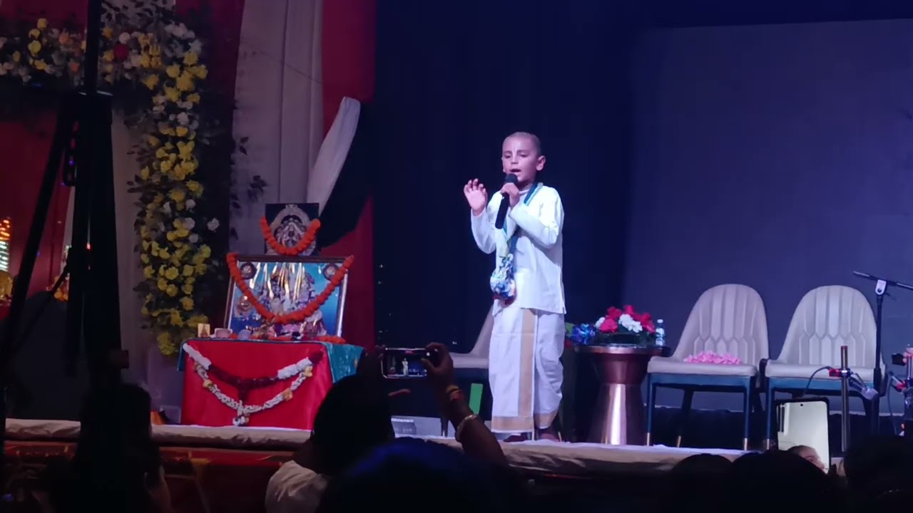 Happy to meet Bhagwat Das Brahmachari Prabhu in our society