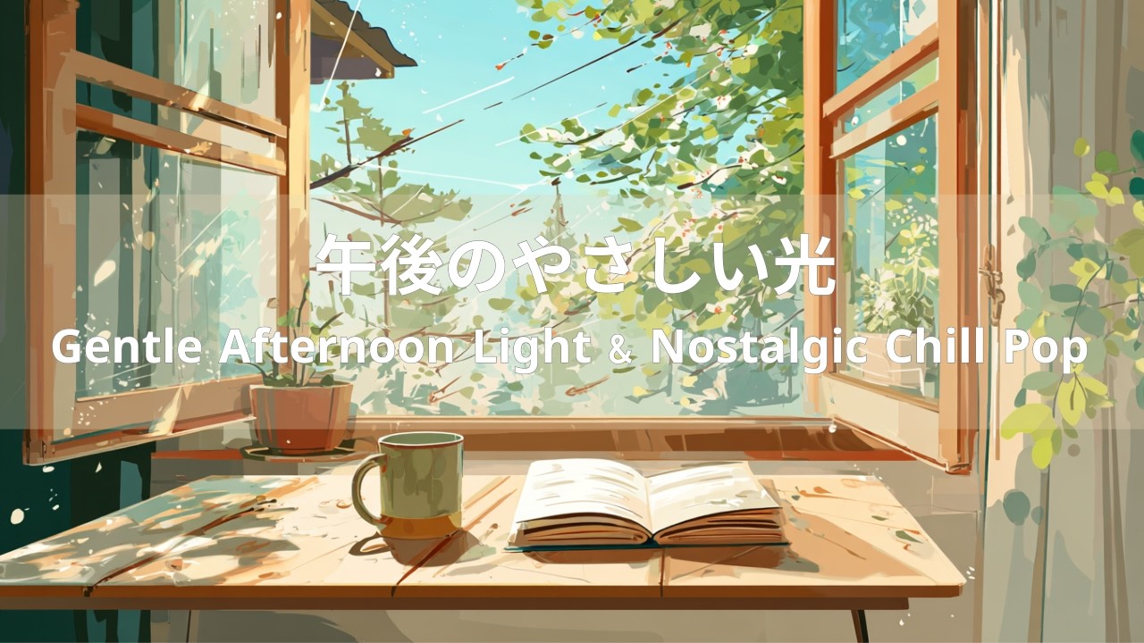 【午後のやさしい光】Gentle Afternoon Light & Nostalgic Chill Pop
