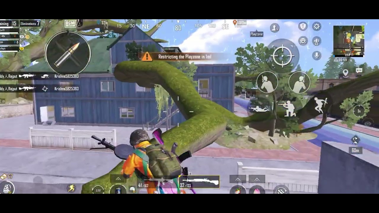 Aj game me lacking problem ho rhi thi fir bhi Chikken nikal diya #viral #pubg #mobilegame 