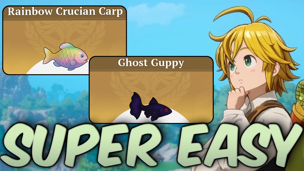 7DS:Origin - RAINBOW CRUCIAN CARP + GHOST GUPPY