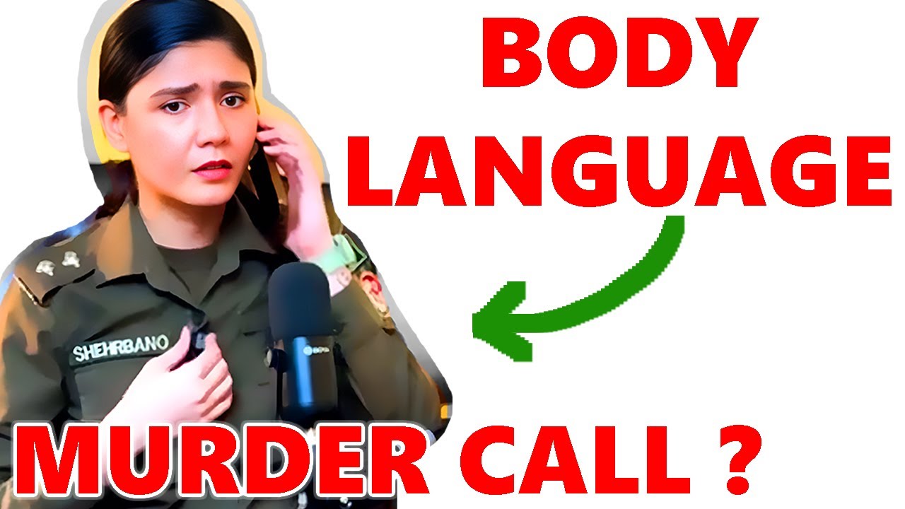 Body Language - ASP Syeda Shehrbano Naqvi During Podcast Interview