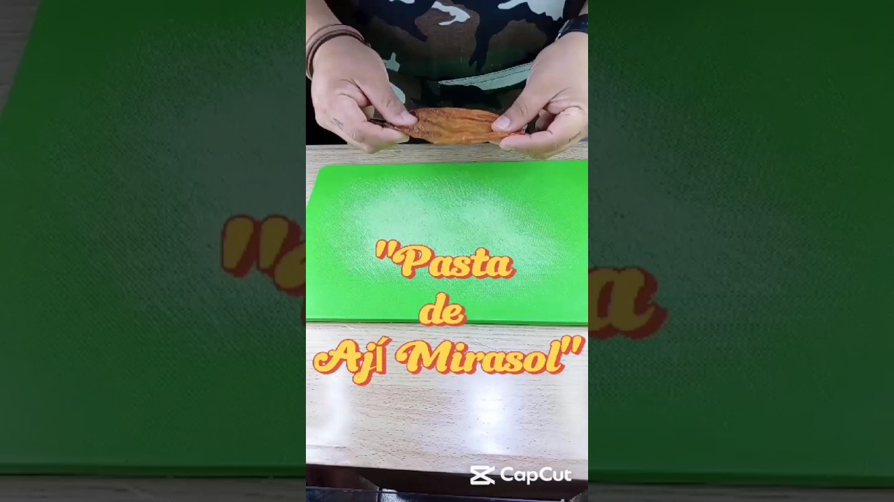Pasta de aj&iacute; Mirasol  #cheflife #cocina #gastronomia #per&uacute;