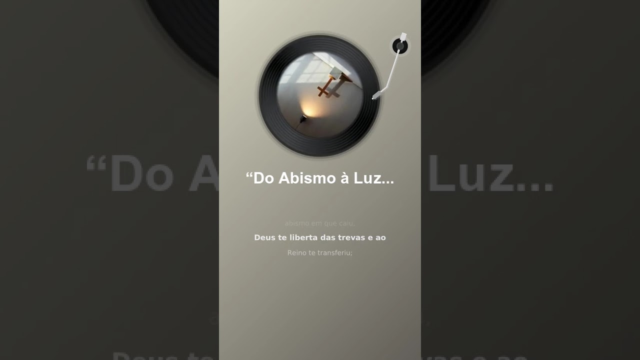 “Do Abismo à Luz Ele Resgata”  #deustemumapalavrapravoce #musica #gospelmusic #louvor