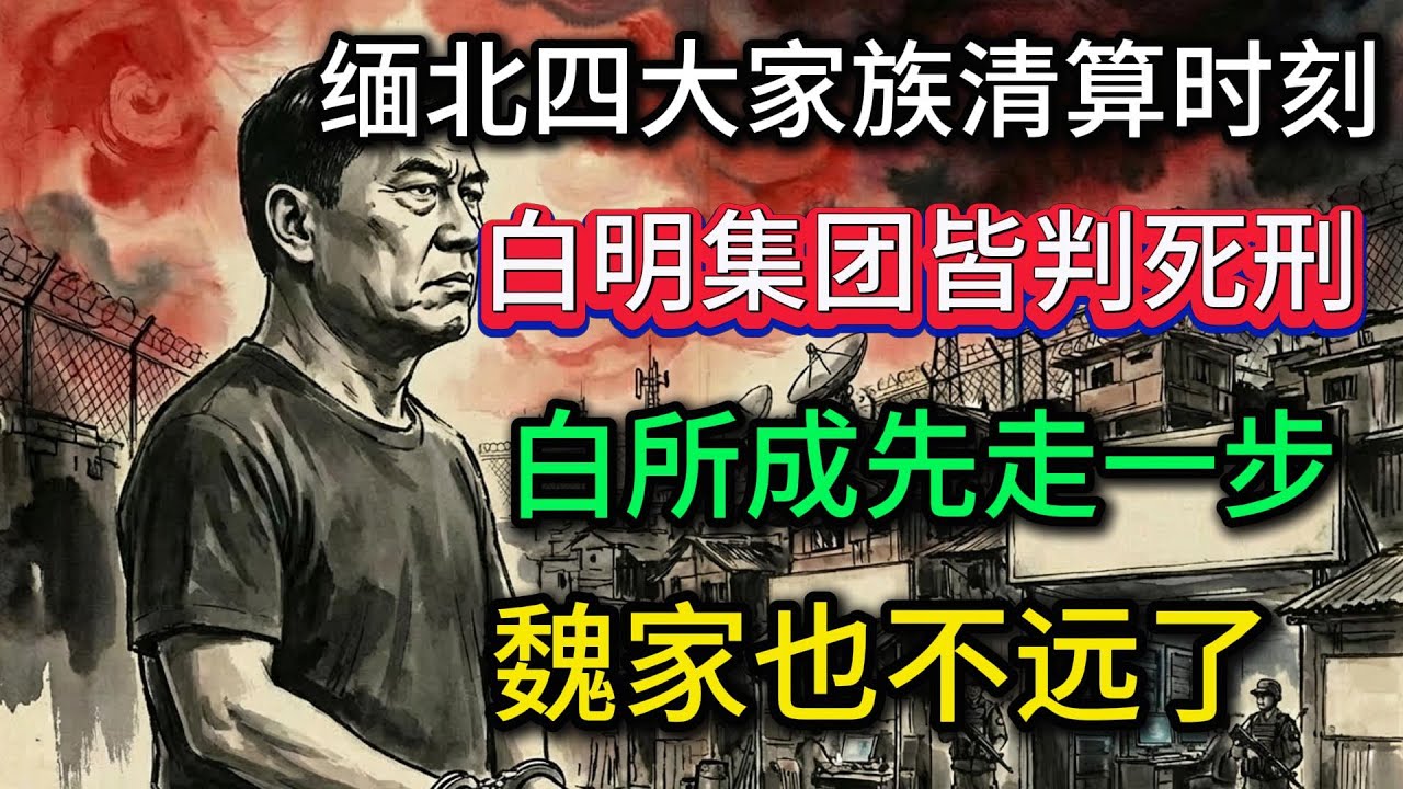 四大家族清算时刻，白明集团判死刑，白所成先走一步，魏家也不远了