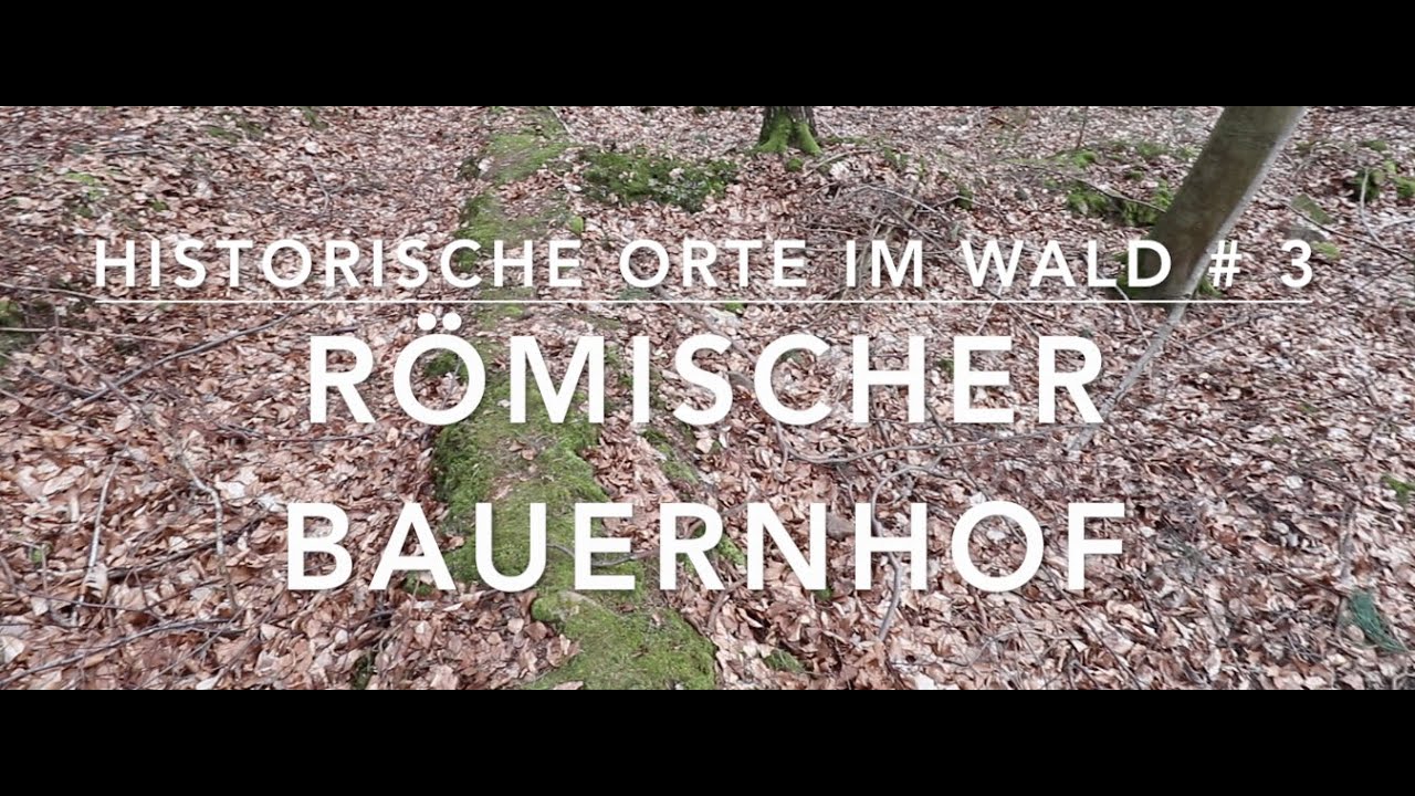 Villa rustica - Historische Orte im Wald # 3