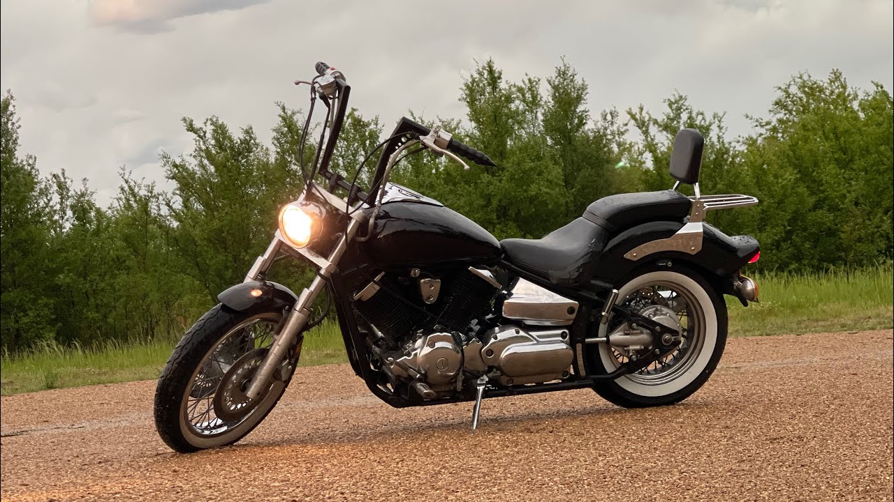 2002 #vstar  1100 with 12” #apehangers