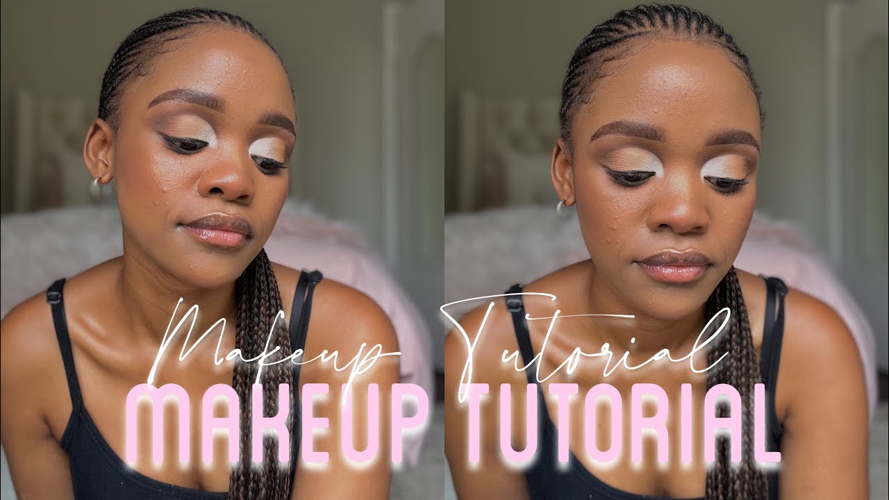 Detailed makeup tutorial || attempted to recreate a @colourme__sim look || South African YouTuber